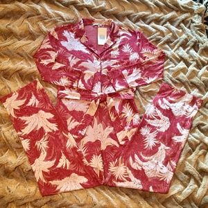 💗🤍💗 NWT Zara Floral Print Pajama Style Jumpsuit, M